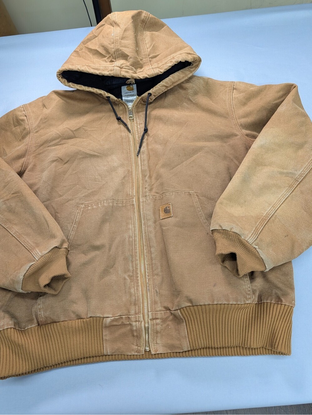 Carhartt Canvas Active Jacket Hooded Men XL Regular